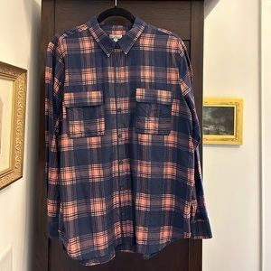 Gap Plaid Blouse